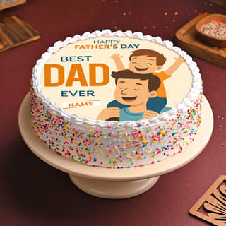 Wholesome Best Dad Ever Cake