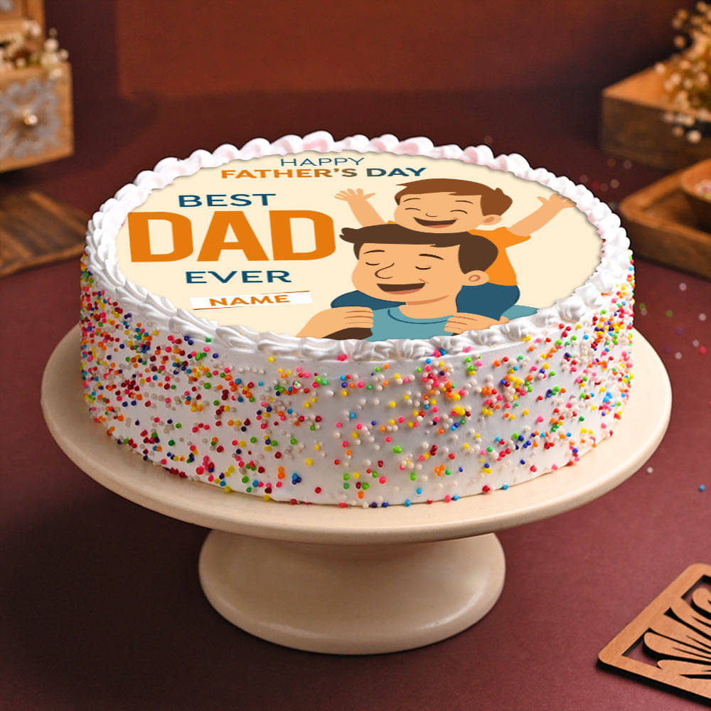 Wholesome Best Dad Ever Cake