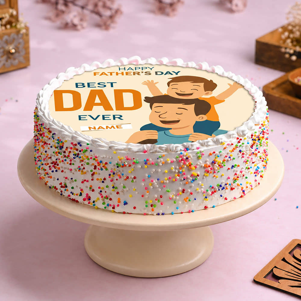 Wholesome Best Dad Ever Cake