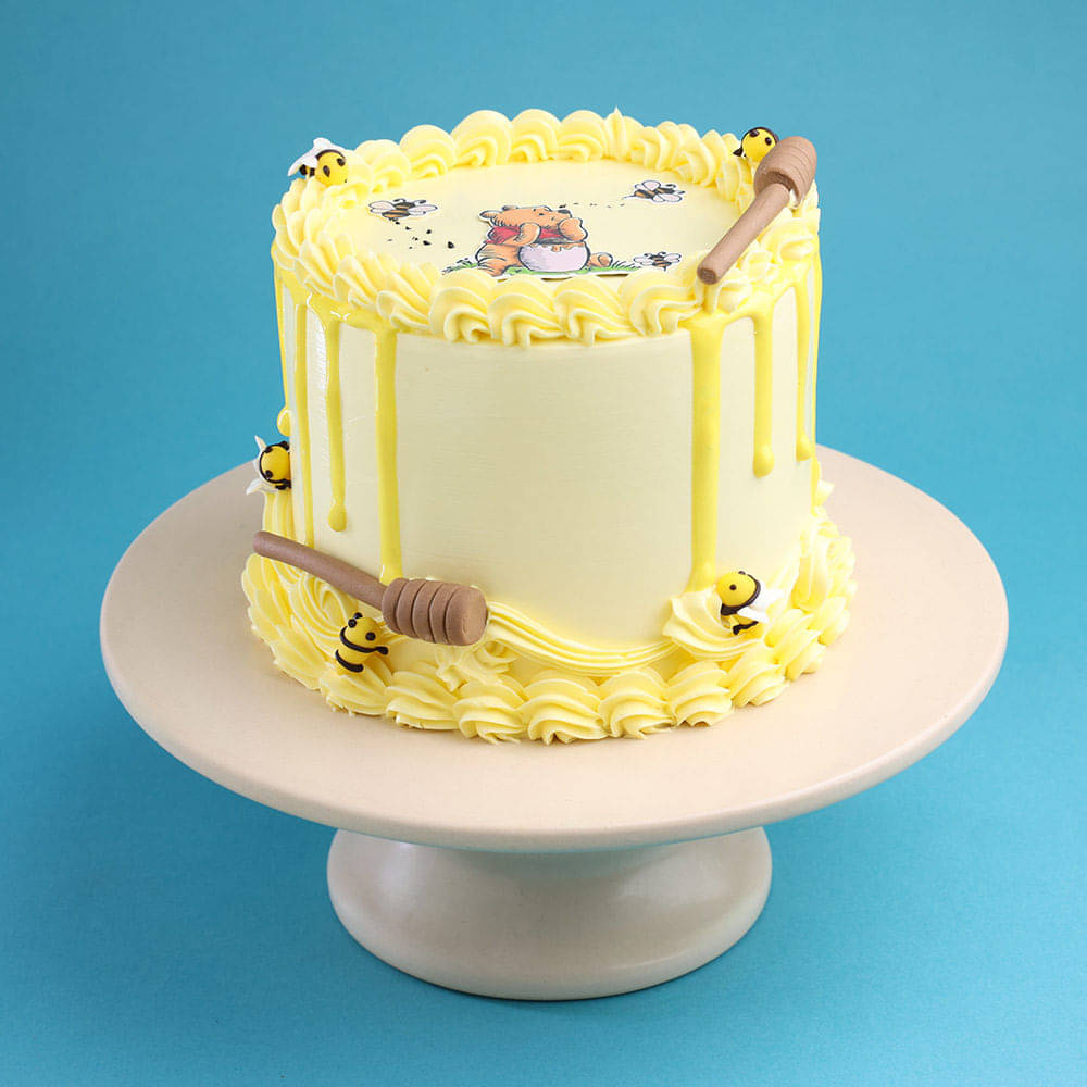 Winnie The Pooh Bear Cake