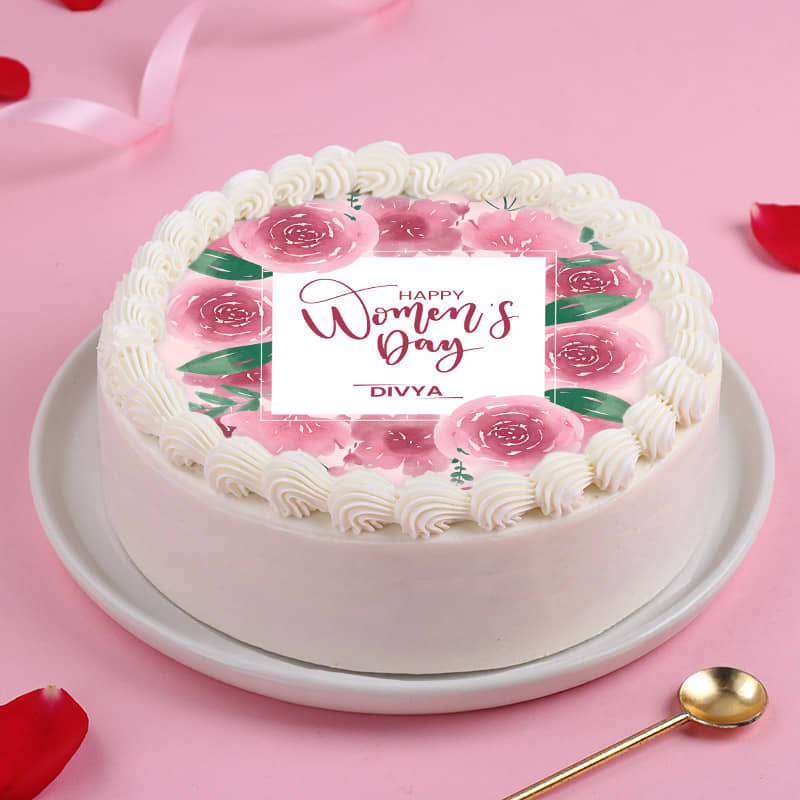 Womens Day Celebration Cake