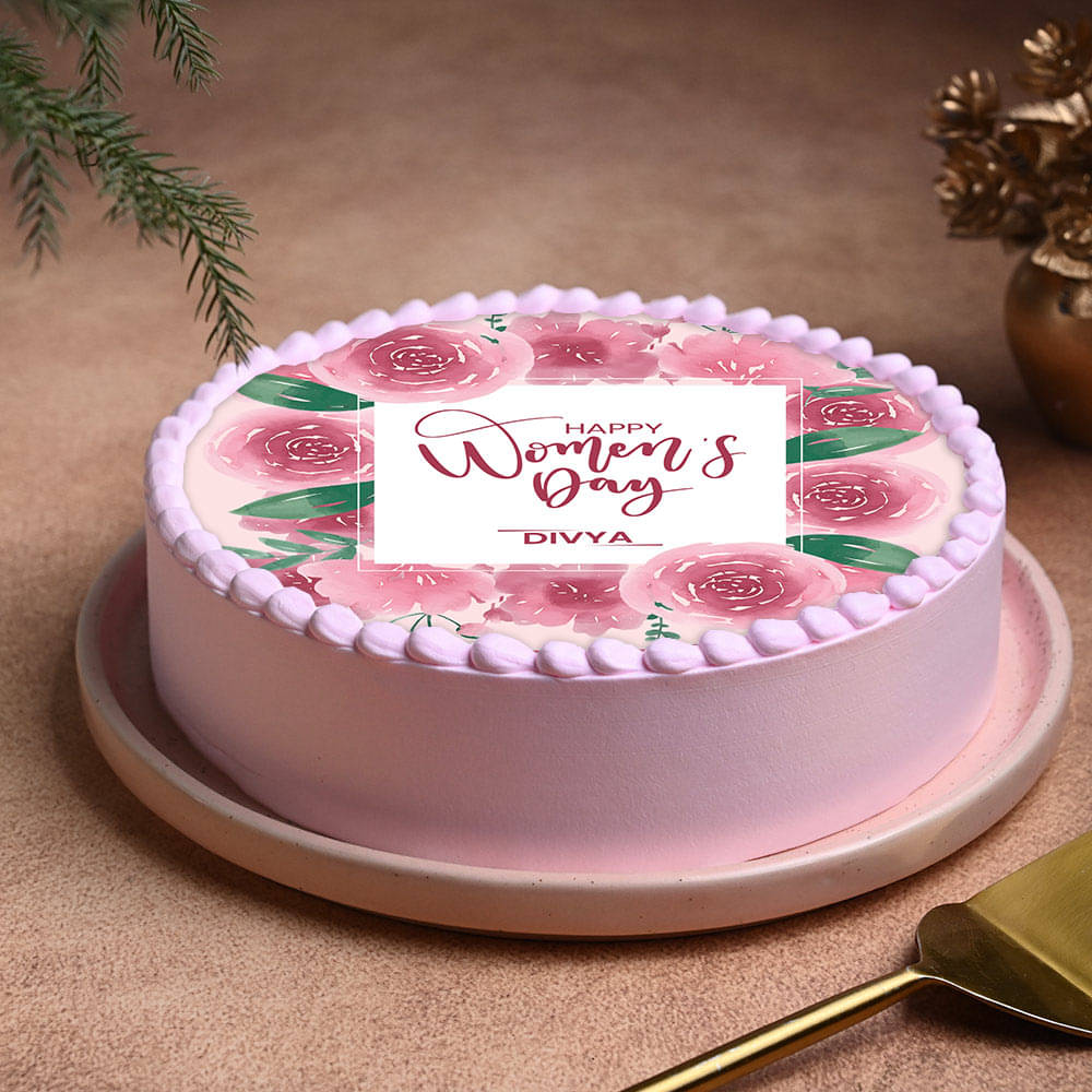 Womens Day Celebration Cake