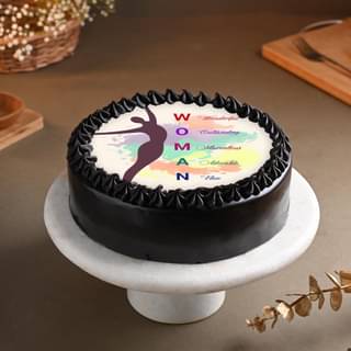Womens Day Special Photo Cake