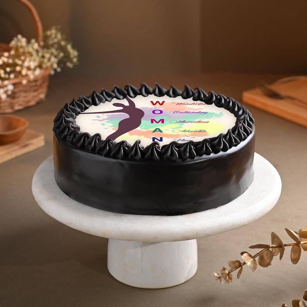 Womens Day Special Photo Cake Womens Day Special Photo Cake