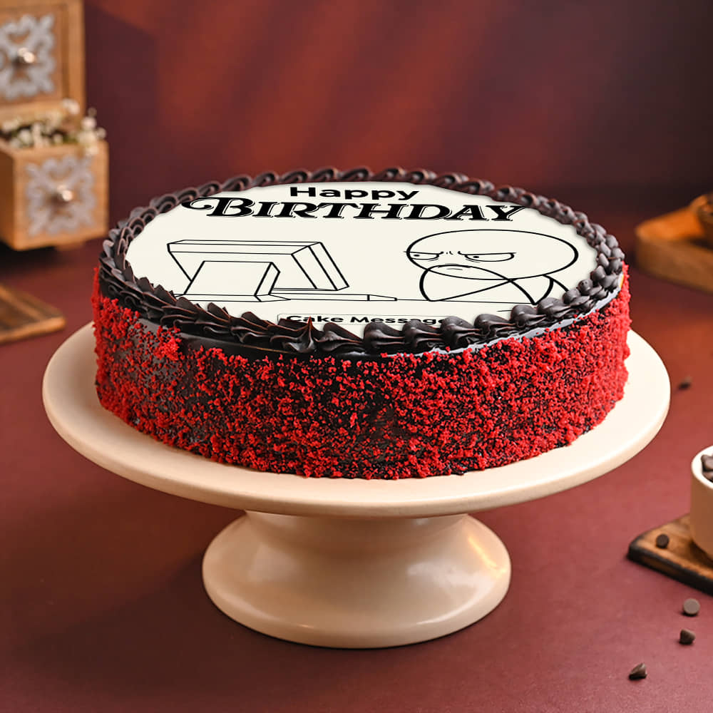 Workaholic Roast Birthday Cake