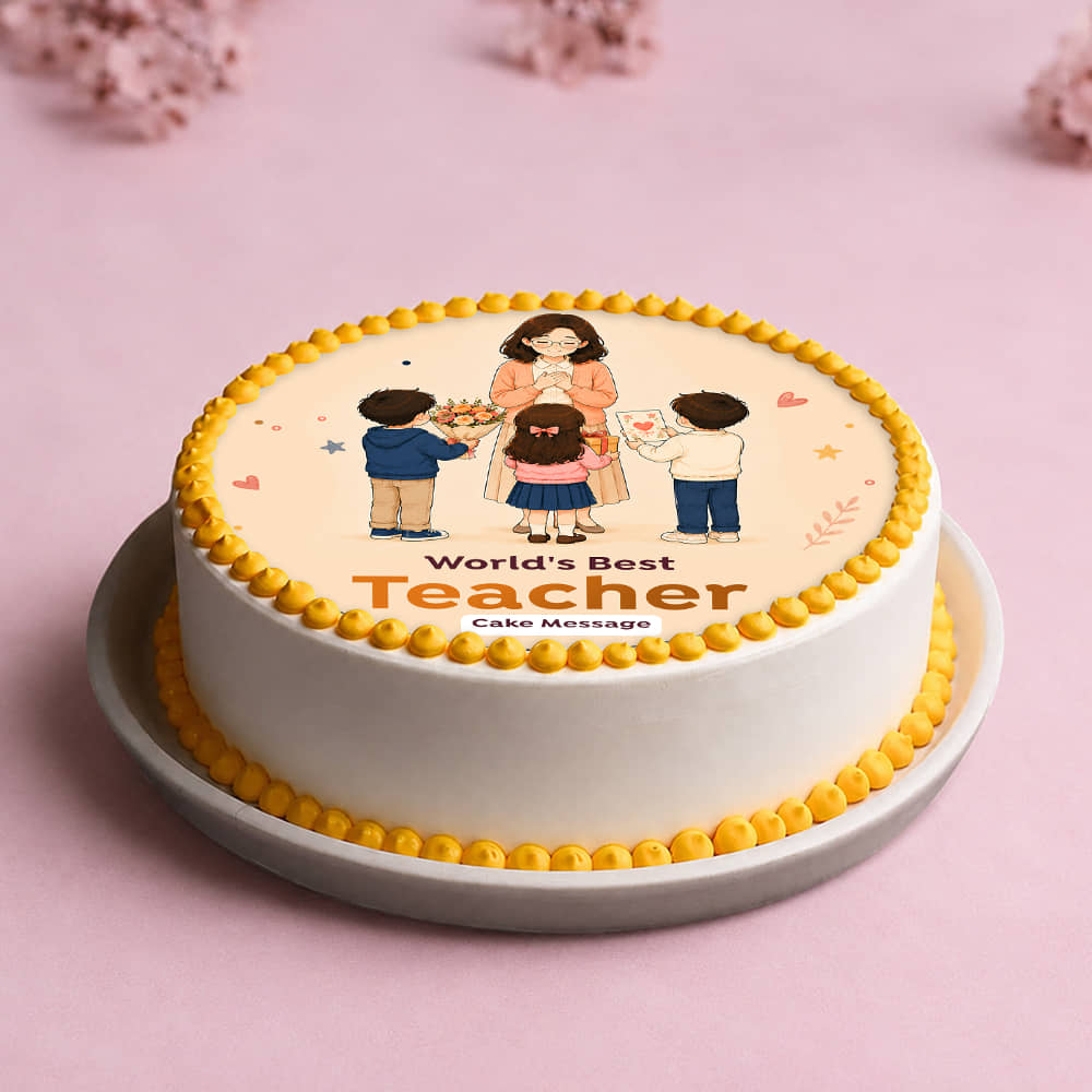 Worlds Best Teacher Cake Worlds Best Teacher Cake