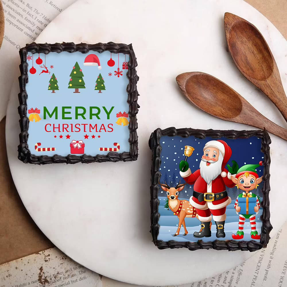 Xmas Choco Brownie Duo