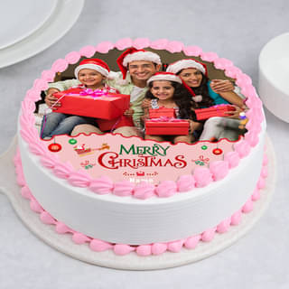 Christmas Round Cake Online