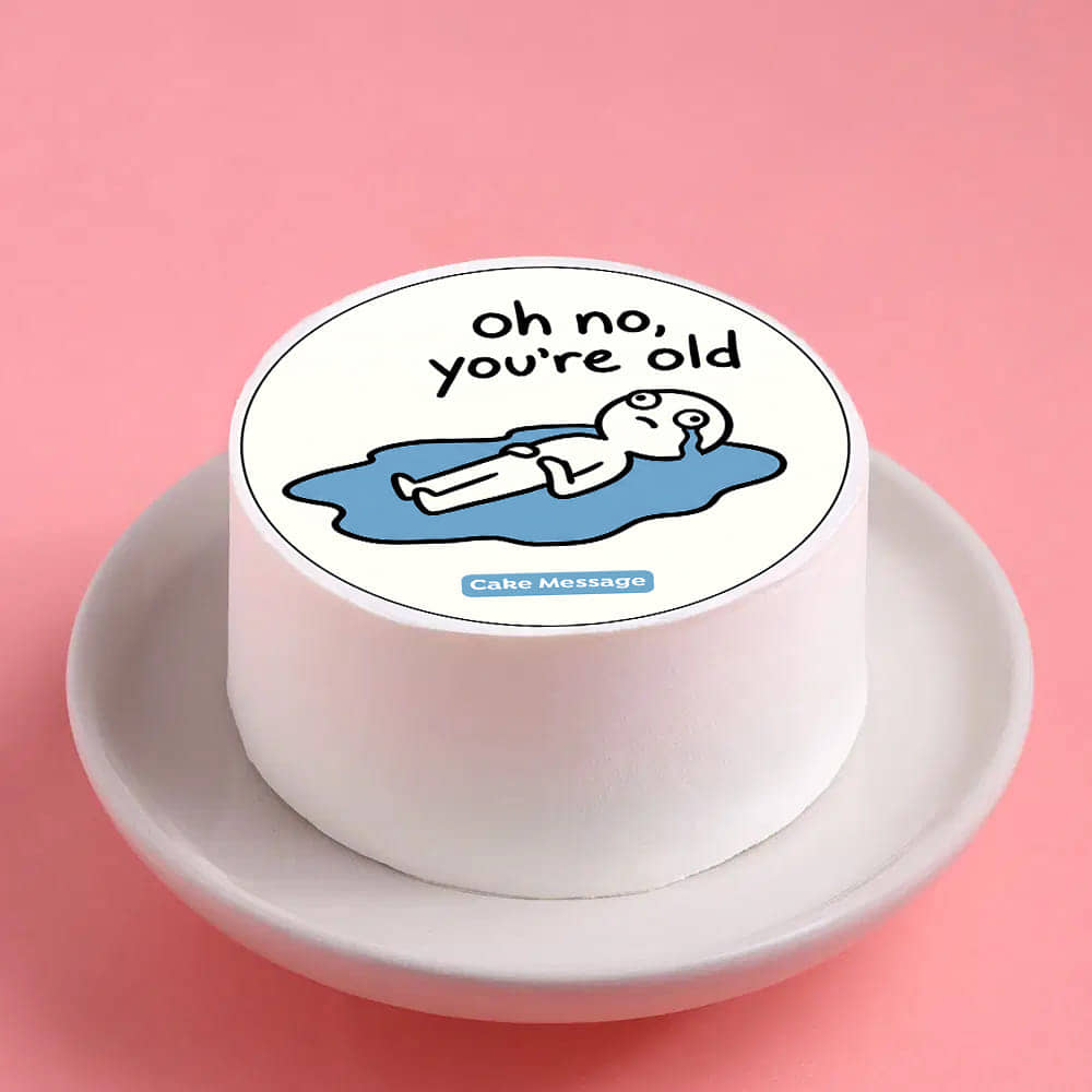You Are Old Quirky Bento Cake