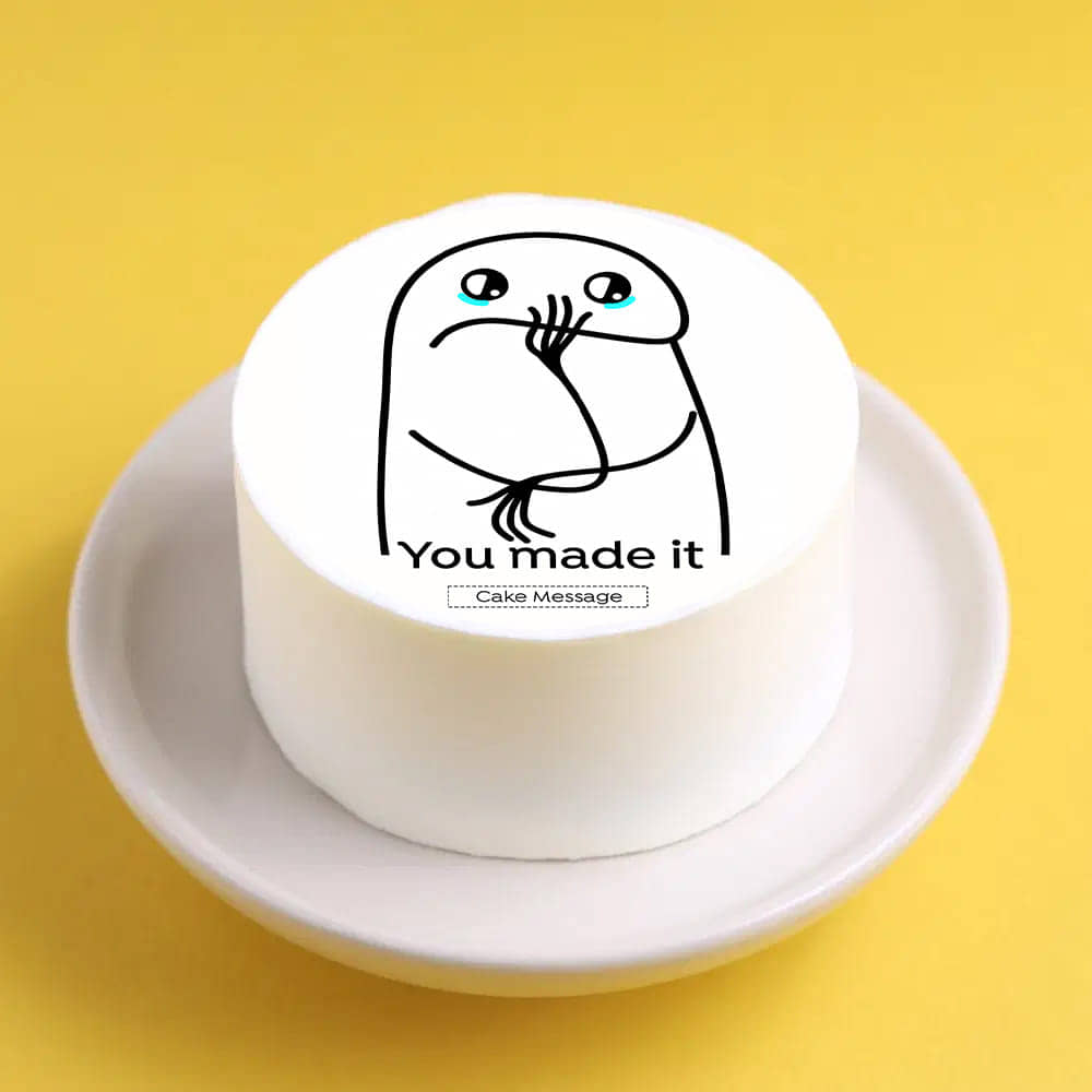 You Made It Congratulations Bento Cake