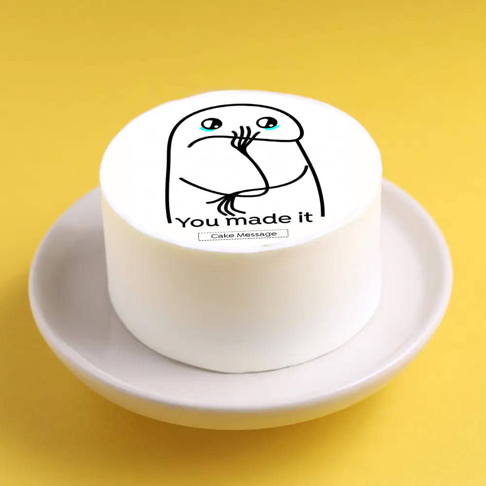 You Made It Congratulations Bento Cake