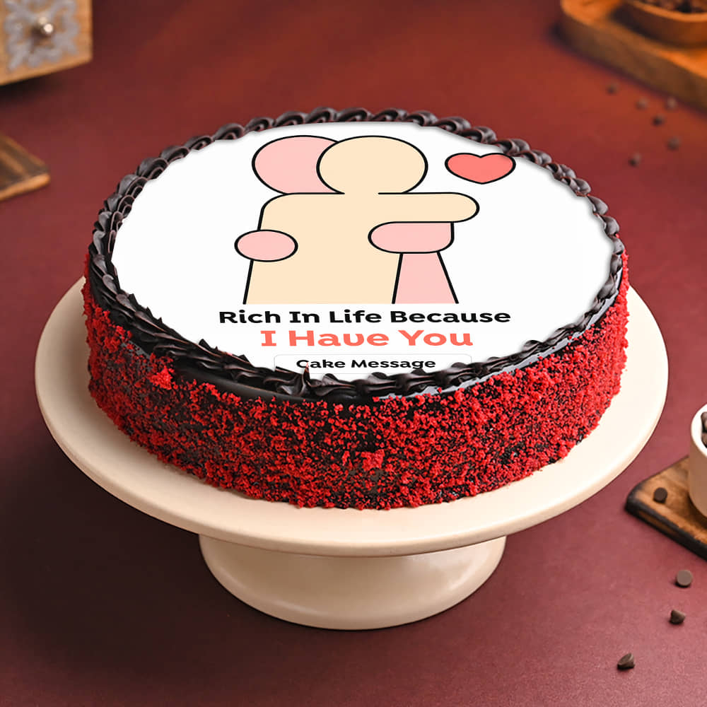 You Make Life Rich Cake
