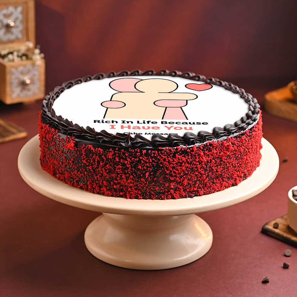 You Make Life Rich Cake