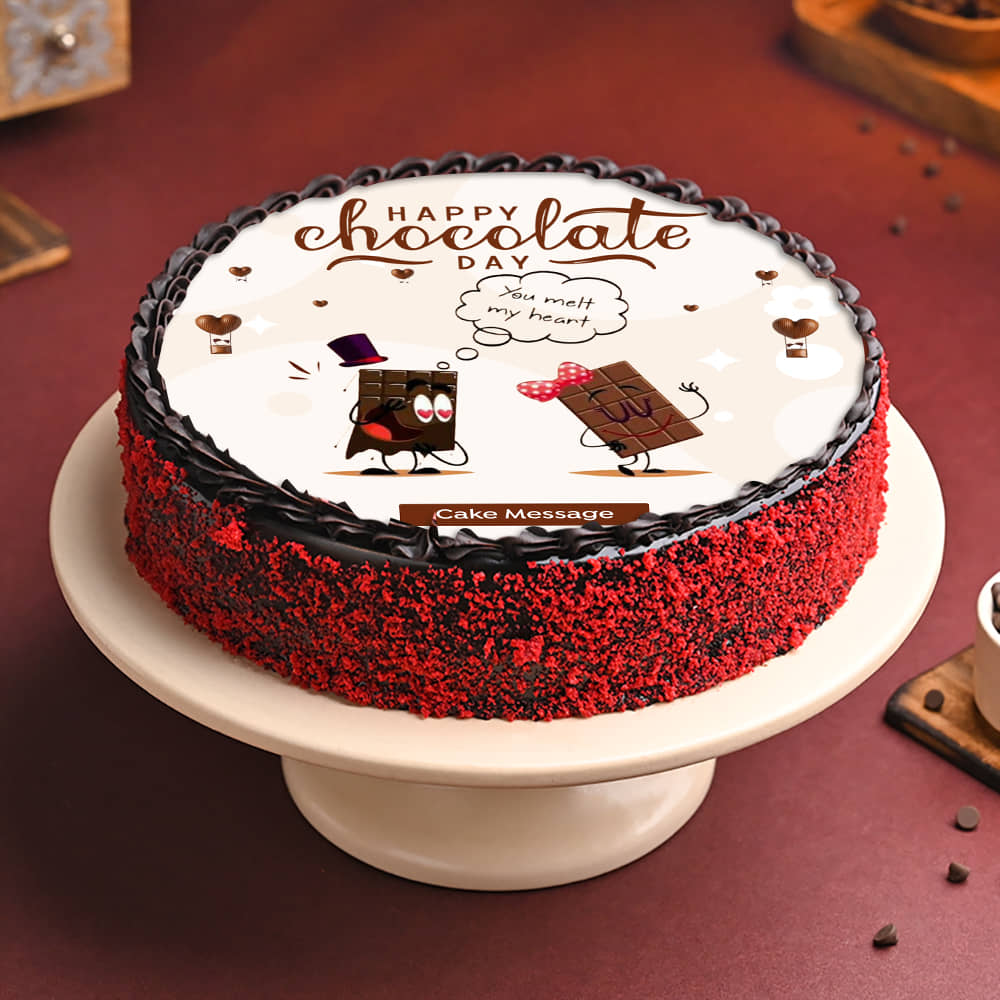 You Melt My Heart Chocolate Day Cake You Melt My Heart Chocolate Day Cake