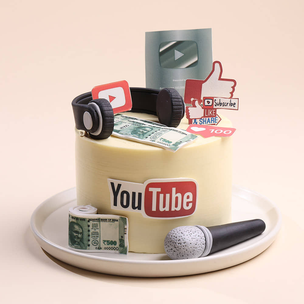 YouTube Creators Celebration Cake