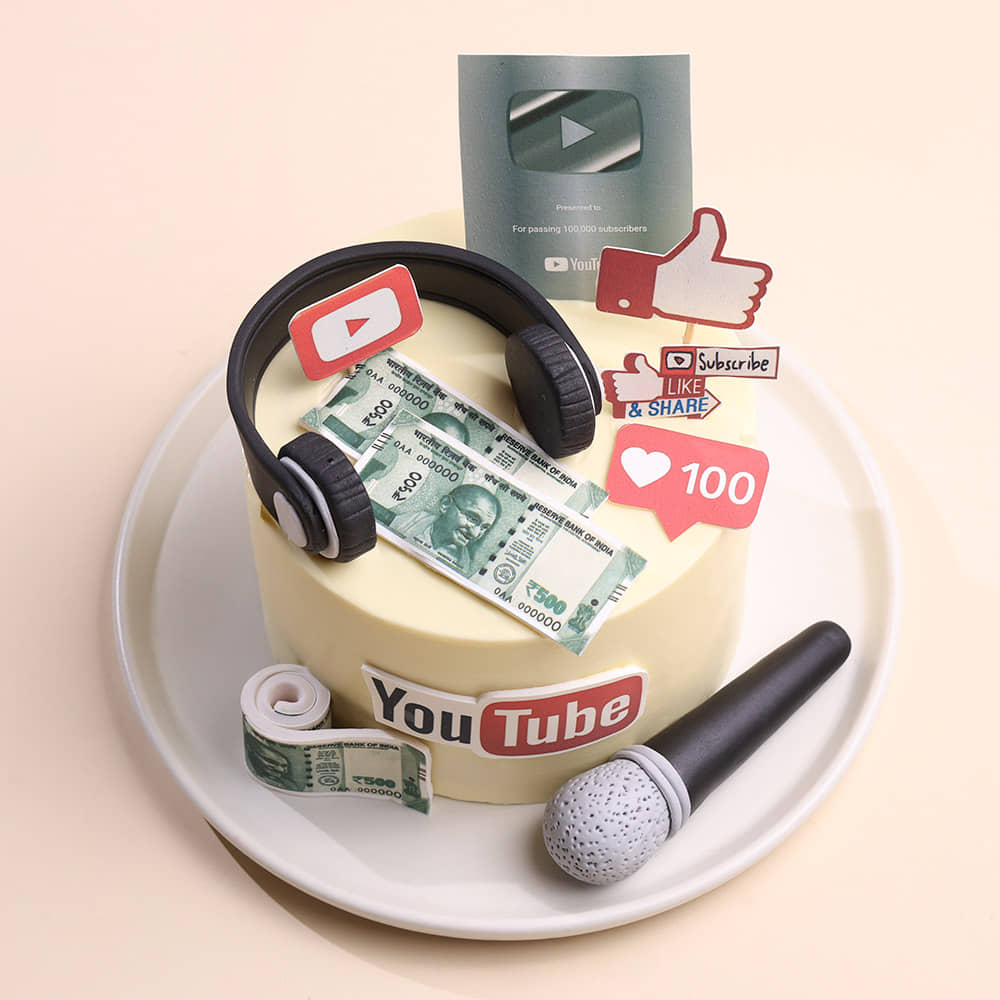 YouTube Creators Celebration Cake