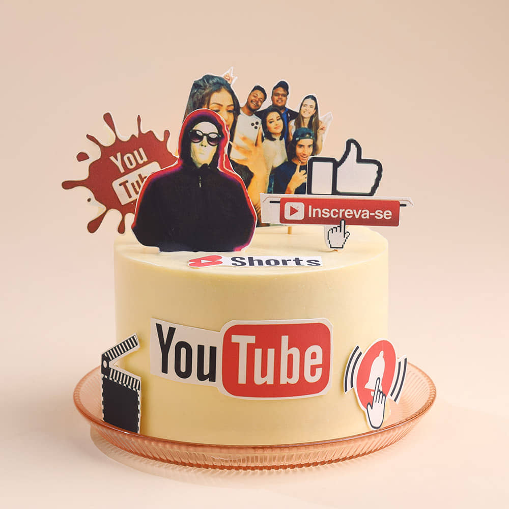 Youtube Shorts Cake