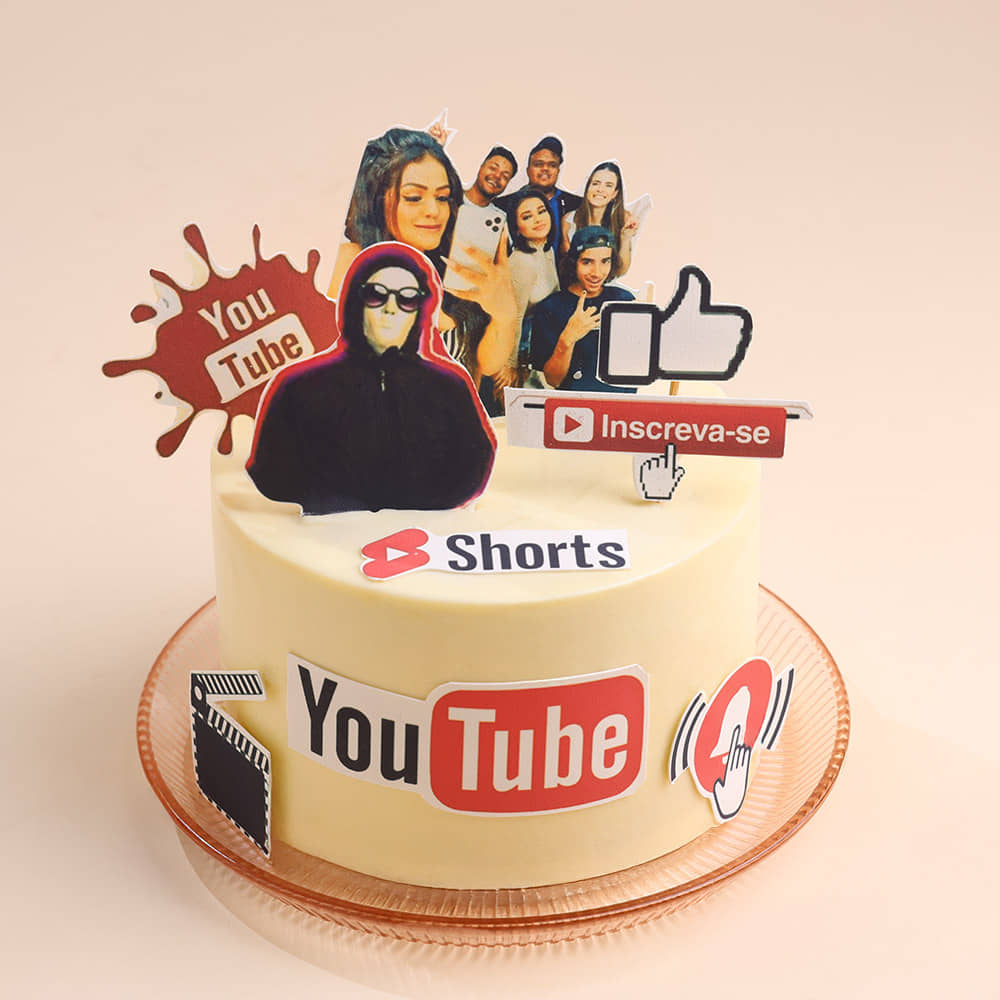 Youtube Shorts Cake