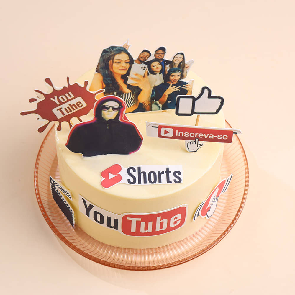 Youtube Shorts Cake