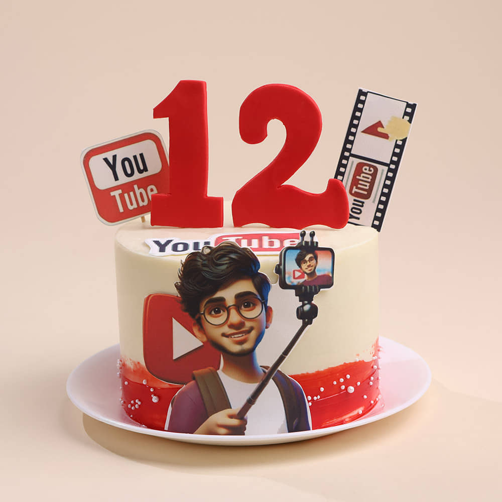 Youtube Vlogger Cake