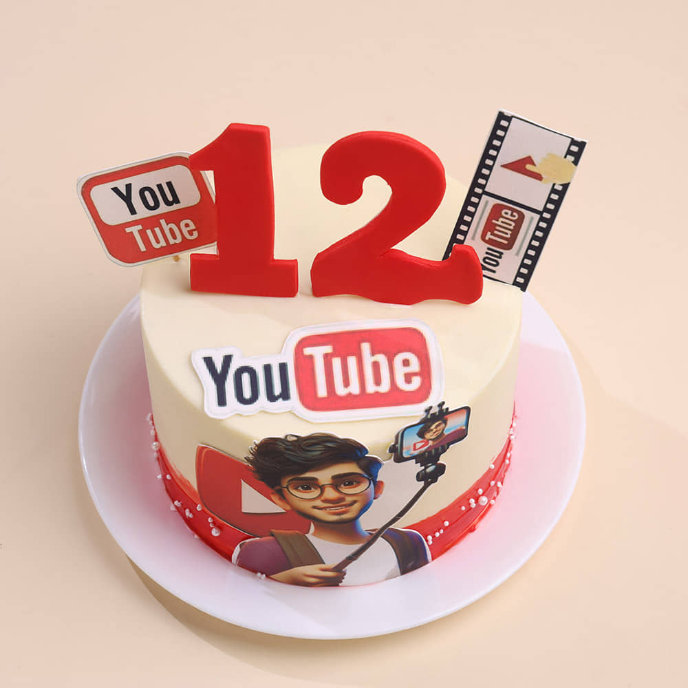 Youtube Vlogger Cake