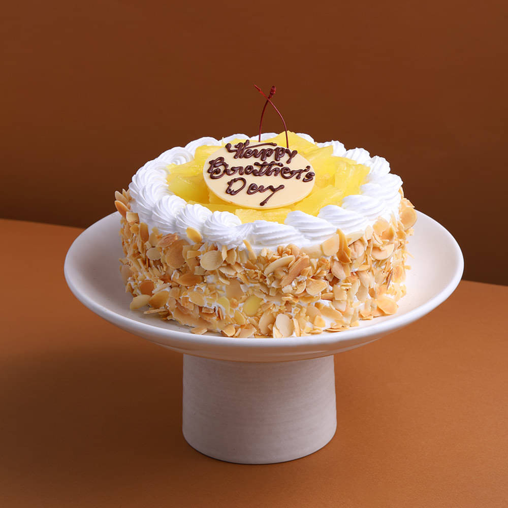 Zesty Pineapple Brothers Day Cake